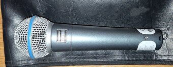 Shure BETA 58A Vokálny dynamický mikrofón - 2