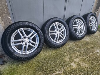 Alu disky DEZENT 5x114,3 16" +❄️zimné pneu 215/65 R16 - 2