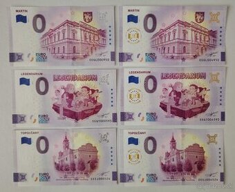 0 euro suvenírová bankovka  2025 - 2