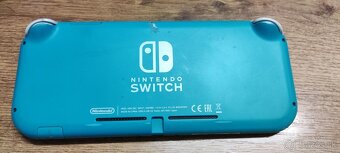 predám Nintendo switch lite modre - 2