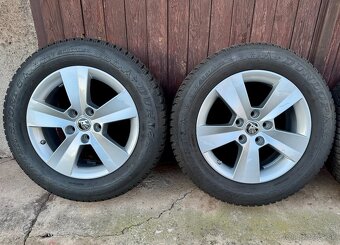 originální ALU kolesá škoda orion 5x112 s TPMS - 2