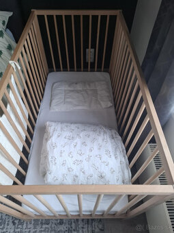 Detská postieľka IKEA SNIGLAR + matrac - 2