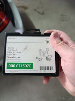 Bezpečnostné skrutky vw Group - 2