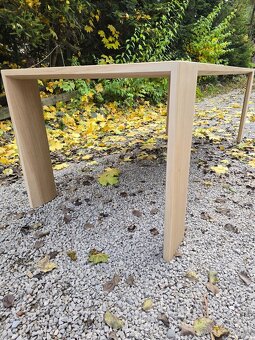 Jedálenský dubovy stôl,  masív dub 2200x880,750 - 2