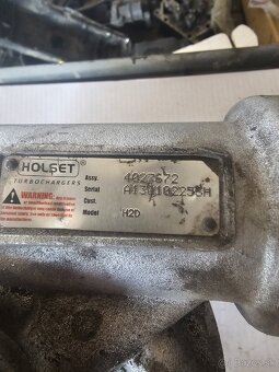 Predám turbo Holset H2D - 2