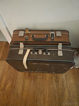Retro cestovné kufre - 2