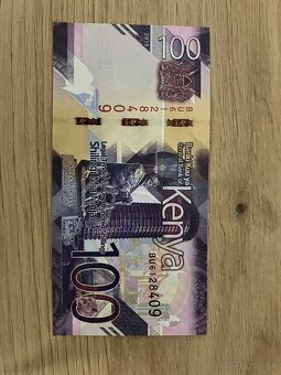 100 šilingov nankovka Kenya nová - 2