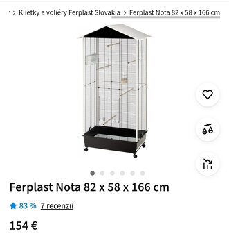 Voliéra pre vtáky - 2