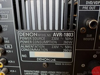 Denon AVR - 1803 - 2
