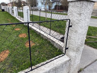 Kovový plot – kovaný, pozinkovaný, opieskovaný - 2