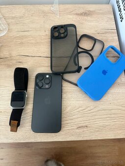 Apple iPhone 16 pro 128gb space black +apple watch 7 - 2
