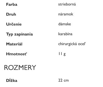 Úplne nový náramok z ocele Lju Jo IHNEĎ K ODBERU - 2