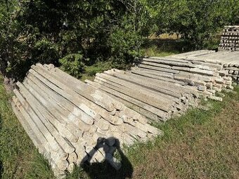 Predám betónové stĺpiky - 600 ks - 2