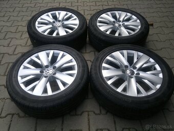 Elektrony SHARAN 5x112 r17, letne pneu. 225/50 R17 - 2