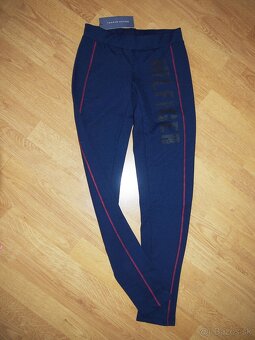 Tommy Hilfiger dámske tmavomodré legíny - 2