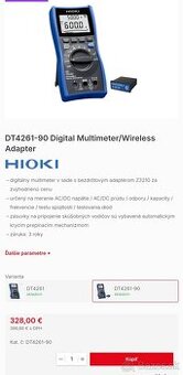 Hioki DT4261-90 multimeter - 2