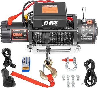 Elektrický naviják 6120kg/12V - 2