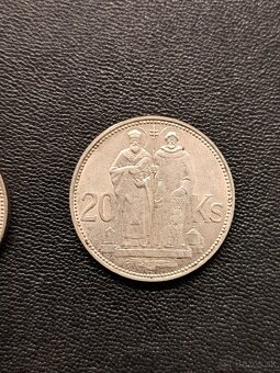 Predam  mincu 20 korun dvoj  križ Slovensky Stat - 2