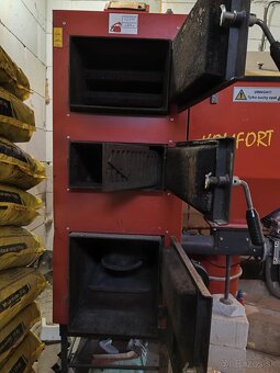 Kotol DEFRO komfort eko na drevo, ekohrášok, peletky - 2