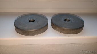 Predám nerezové kotúče, závažie na jednorúčky, 2×4kg - 2