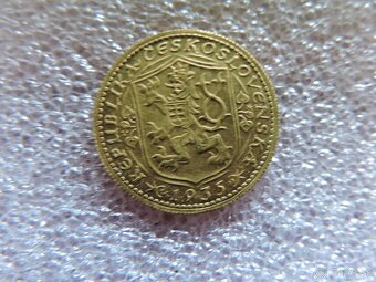 zlatý Sv dukát Československo 1935 Top Stav - 2