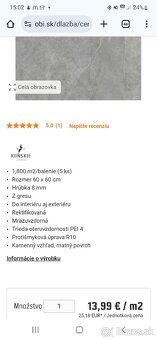 Predám obklad / dlažbu - 2