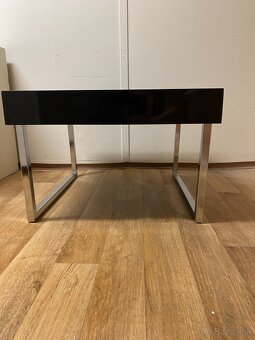 Čierny konferenčný stolík - 2