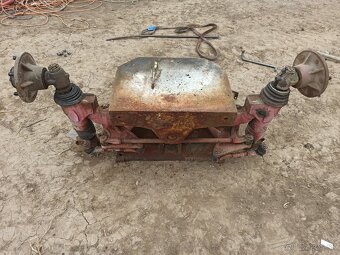 Desta dvhm malotraktor traktor vykyvna náprava - 2