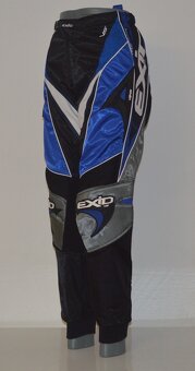 Detské juniorské kvalitné nohavice modré shot - 2