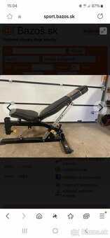 Polohovatelna lavička - 2