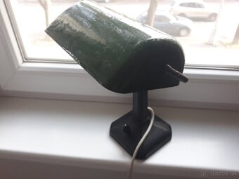 Bankárska lampa z 30 tich rokov... - 2