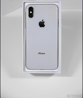 iPhone Xs Silver BATERIE 100% TOP - 2