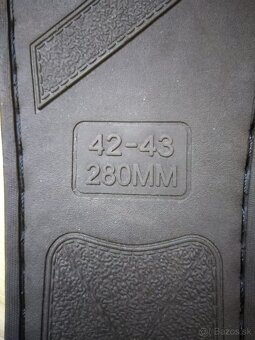 Pánske teplé papuče - 2