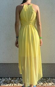 Spoločenské šaty žlté - 2