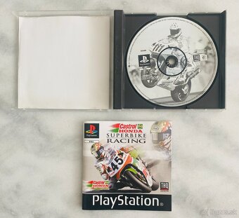 Castrol Honda Superbike Racing Playstation 1 / PS1 - 2