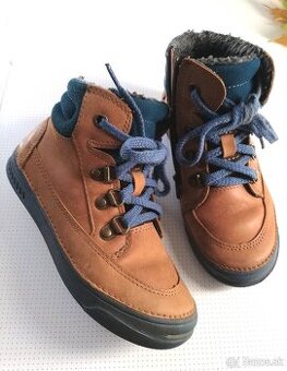 Členkové kožené topánky D. D.step - 2