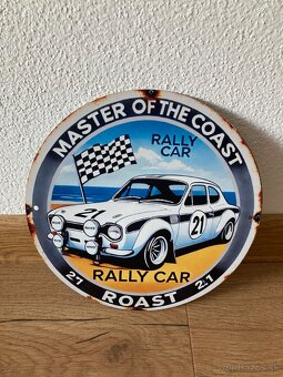 Cedule rally autá - 2