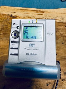 MiniDisc prehrávač/rekordér SHARP MD-MT877H(S) - 2