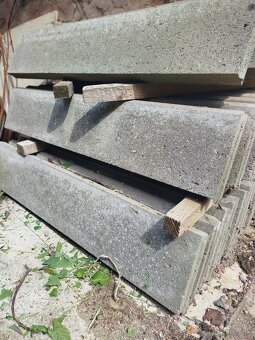Obrubniky, obrubnik, beton - 2