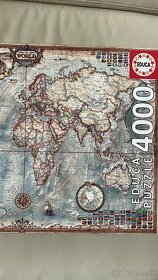 puzzle Mapa Sveta - 2