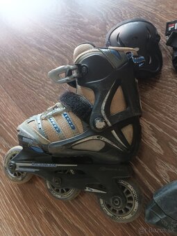 Detske in-line korcule Rollerblade a chranic kolien - 2