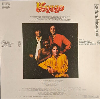 Retro gramofónová LP platňa Voyage - 2