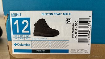Columbia Buxton Peak II - nové - 2