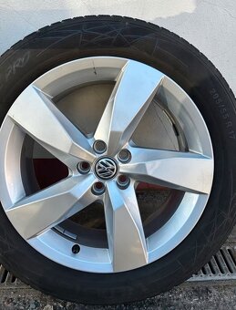 5x100 R17 original VW T-Cross CHESTERFIELD + zimné - 2