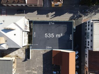 Na predaj jedinečný pozemok priamo v centre, Nové Zámky, 534 - 2