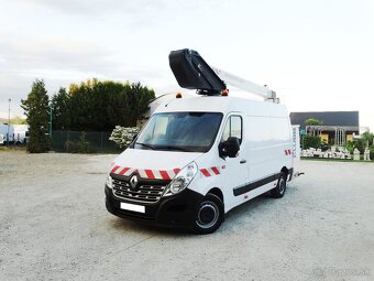 Renault Master L2H2 2.3 dci plošina 12,5m - ročník 2019 - 2