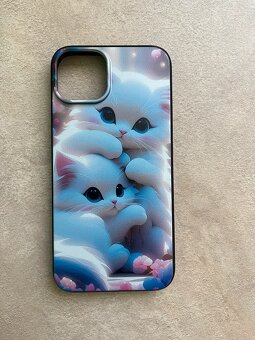 Obal/ochranný kryt na iPhone s mačkou - 2