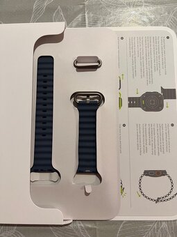 apple watch naramok-anchor blue ocean band - 2