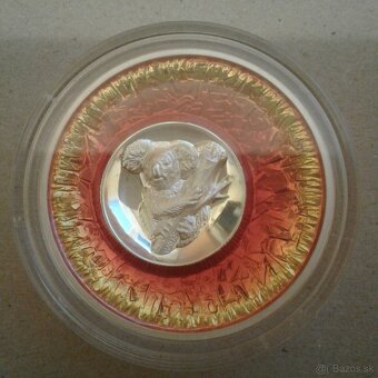 Strieborná minca Príbehy Zeme VII Oheň - 2