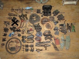 Zetor 25 rozne diely - 2